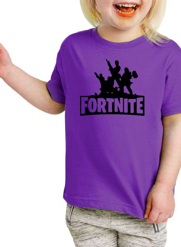 Kids Battle Royale Gaming T-Shirt for Girls - Kids Online Gaming Tshirt - Online Gaming T-shirt - Kids Video Game T-shirt
