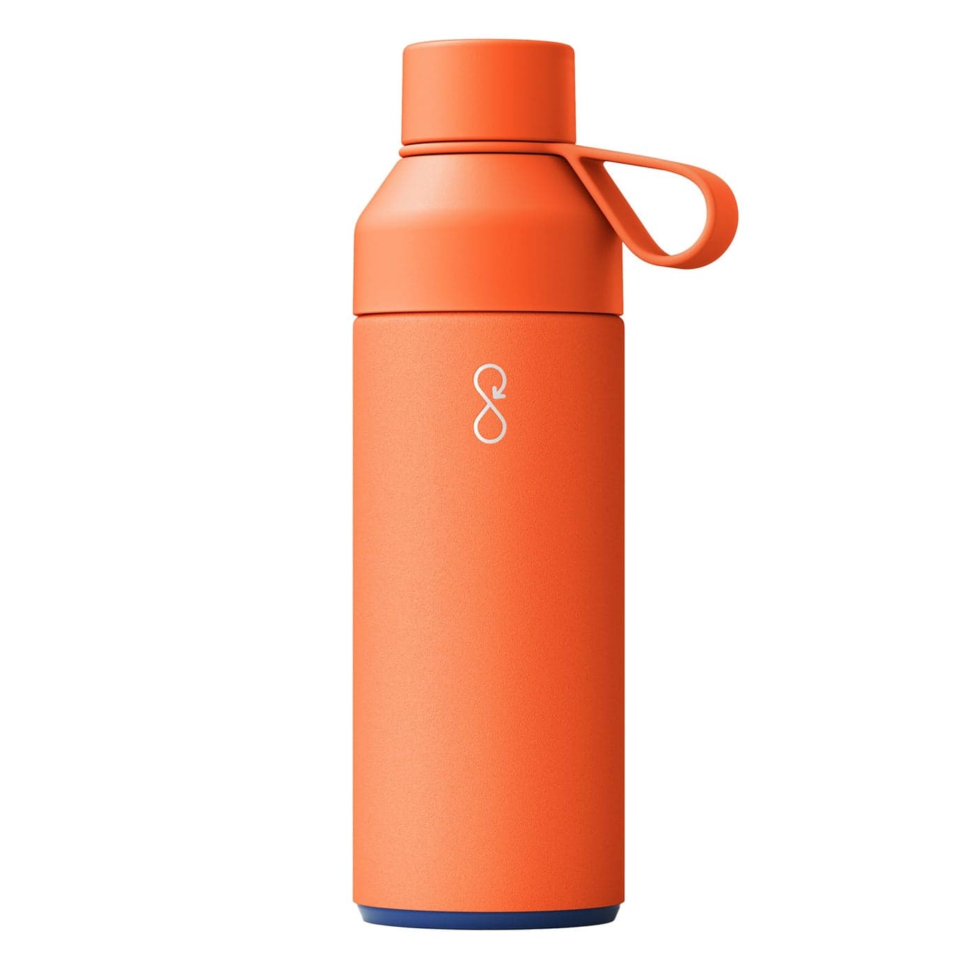 Ocean Bottle Recycled Stainless Steel Go Water Bottle EcoFriendly Reusable Bottle Sun Orange 17 oz