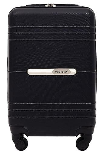 Travelers Club 20" Richmond Spinner Carry-On Luggage, Black, Inch (TC-7920-001)