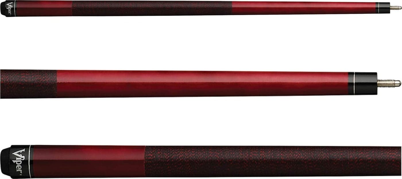 Viper Elite 58" 2-Piece Billiard/Pool Cue, Amber, 21 Ounce