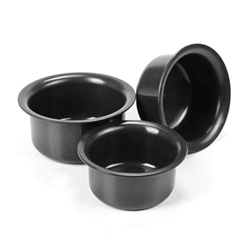 Sumeet Aluminium Hard Anodized Tope Set | 3-Piece Heavy-Duty Patila Cookware (0.9L, 1.4L & 1.8L) | Induction & Gas Compatible | Scratch-Resistant, Rust-Free, Dishwasher-Safe, 1.8 liter