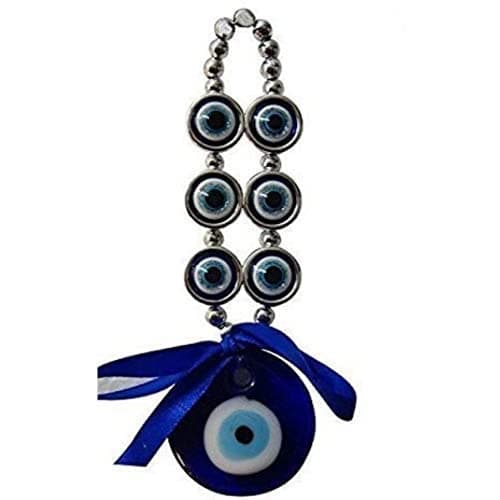 Ripe India® 3 Eyes Evil Wall Hanging for Good Luck and Prosperity Decorative