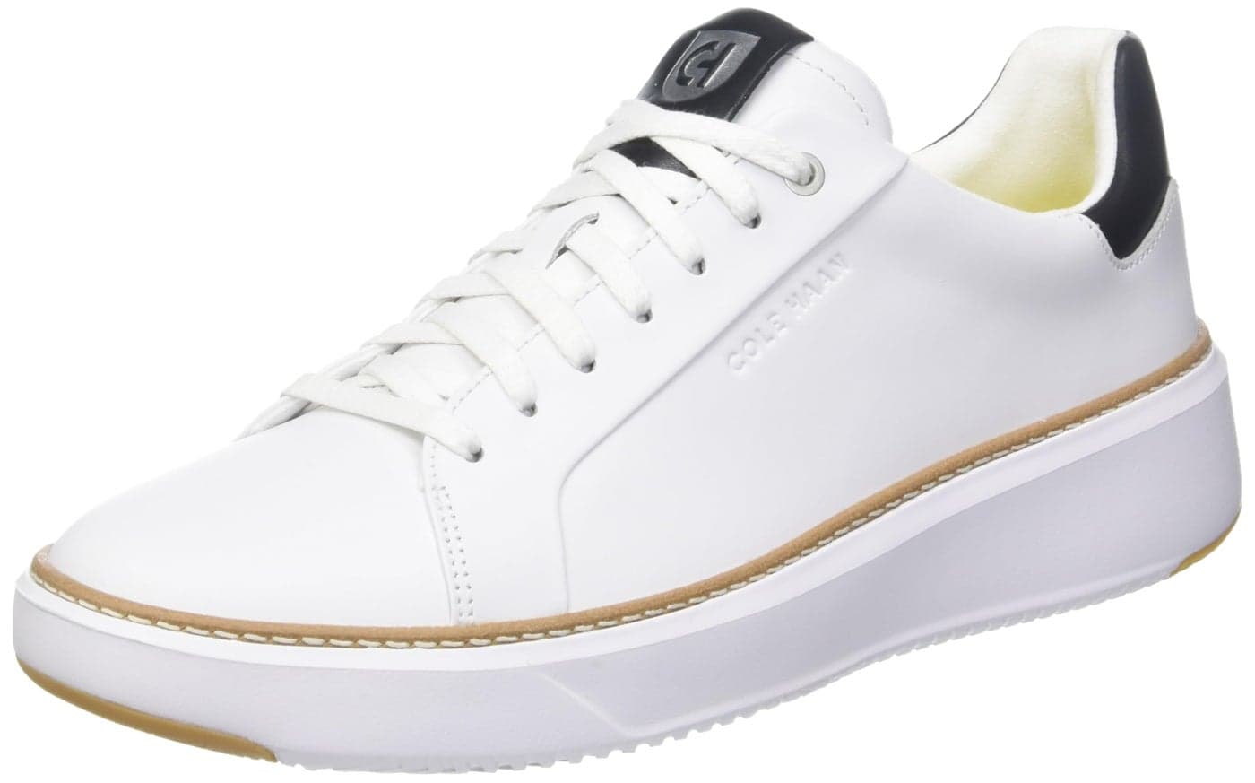 Cole Haan Mens Grandpro Topspin Sneaker, Optic White, 10.5-W US