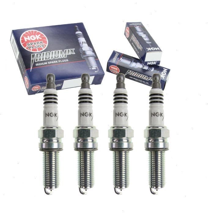 4 pc NGK Iridium IX Spark Plugs compatible with Honda Accord 24L L4 20082012