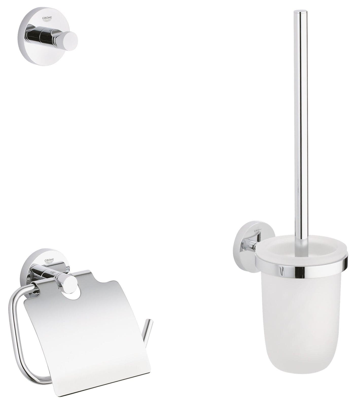 Grohe 40407001 Essentials Guest Bathroom Set 3In1