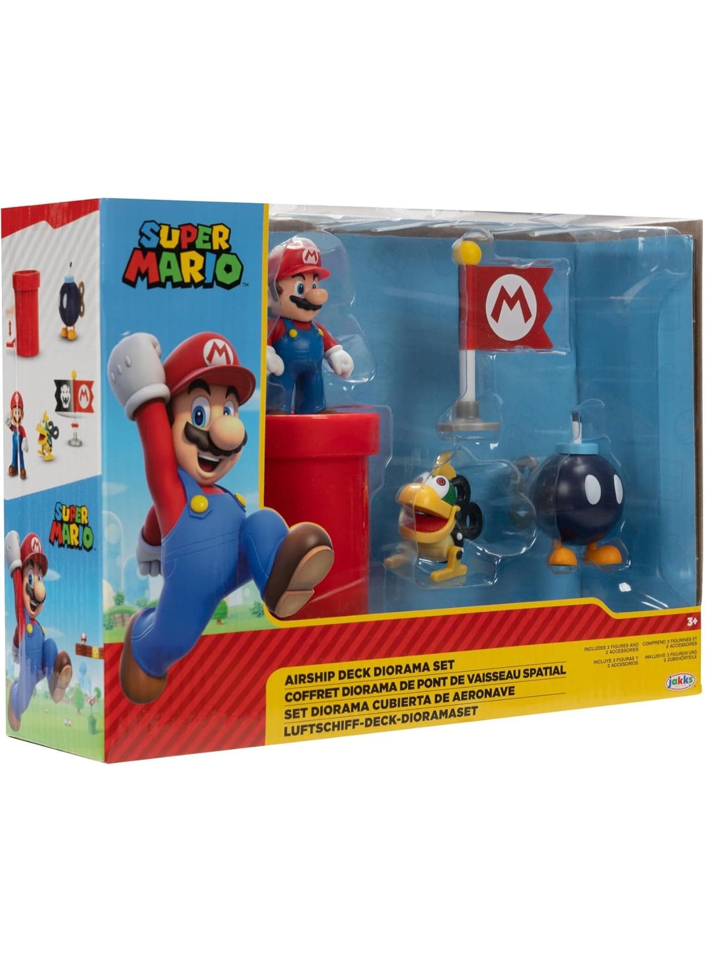 Nintendo 2.5" Bowser's Airship Deck Diorama