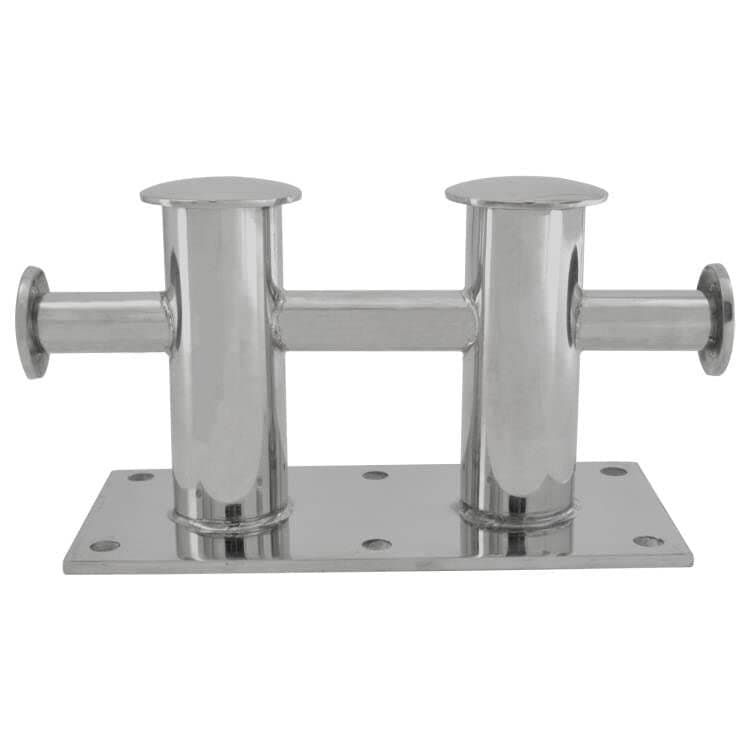 ISURE MARINE Heavy Duty Single Cross Bollard ,316 Stainless Steel 260mm*120mm for Boat Kayaks Accessories