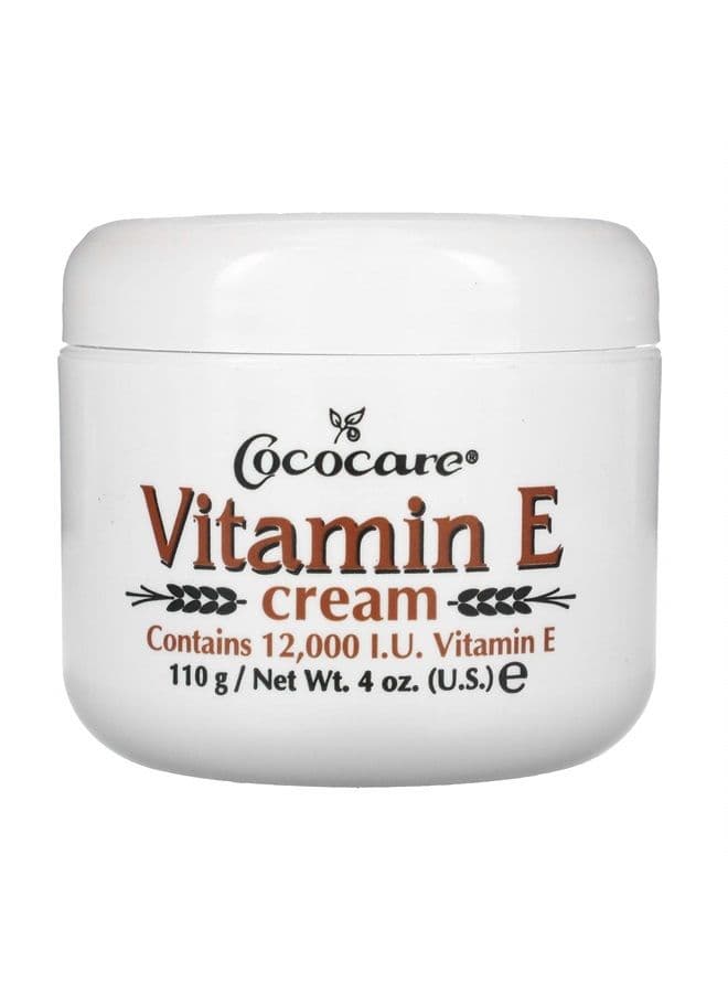 Cococare Vit E Cream 12 000 Iu 4 Oz