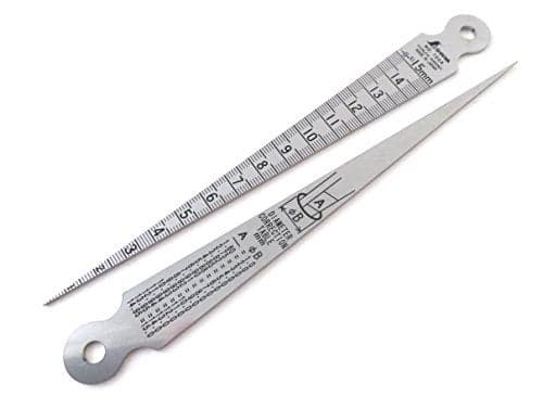Shinwa 15 mm Taper Gauge Stainless Hadened Steel 700a