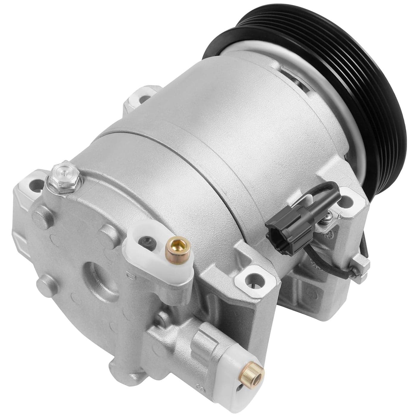 ECCPP AC Compressor with Clutch Fit for Nissan Altima 25L 2002 2003 2004 2005 2006 AC Compressor Rapid Cooling DKS17D