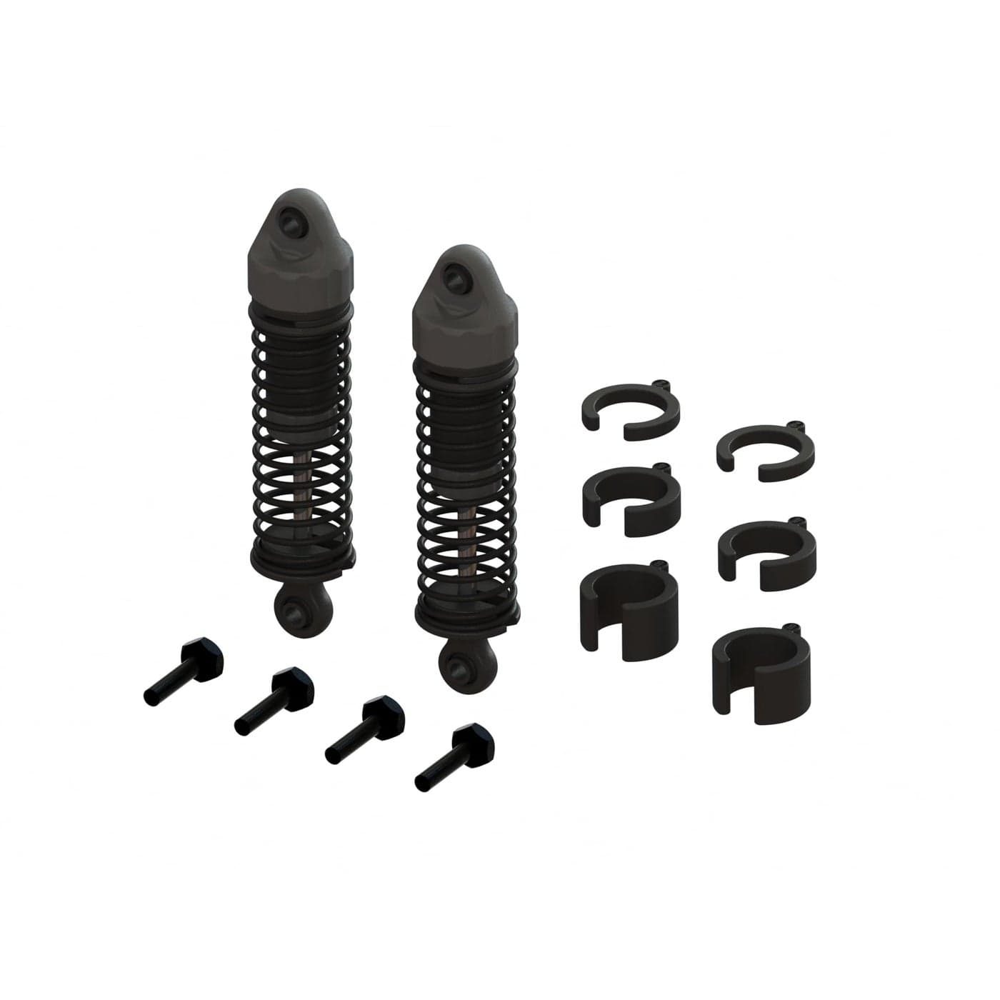ARRMA Shock Set 58mm Length 800cSt Oil 2pcs GROM ARA330838