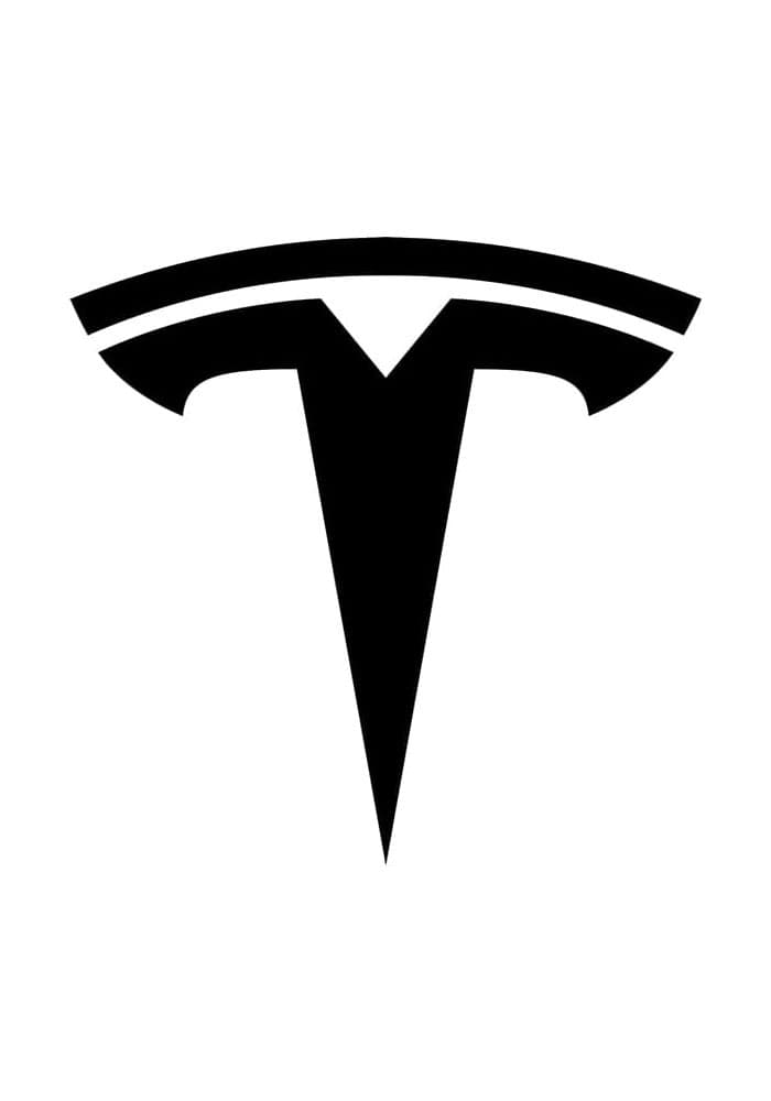 Tesla Logo Vinyl Decal Sticker