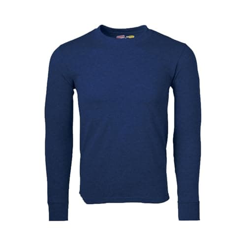 Soffe Dri Release Long Sleeve Tee, Navy, Small