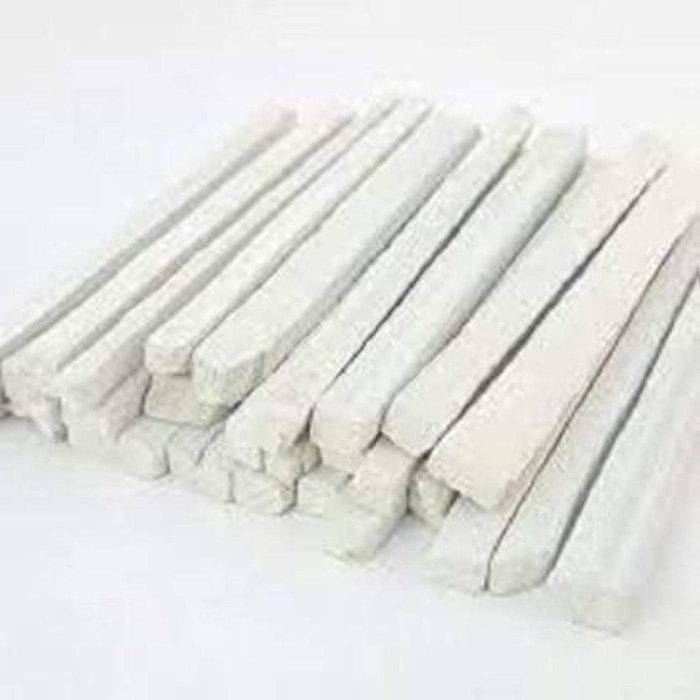 Indian Natural Slate Pencils Pack of 100 Off White Medium