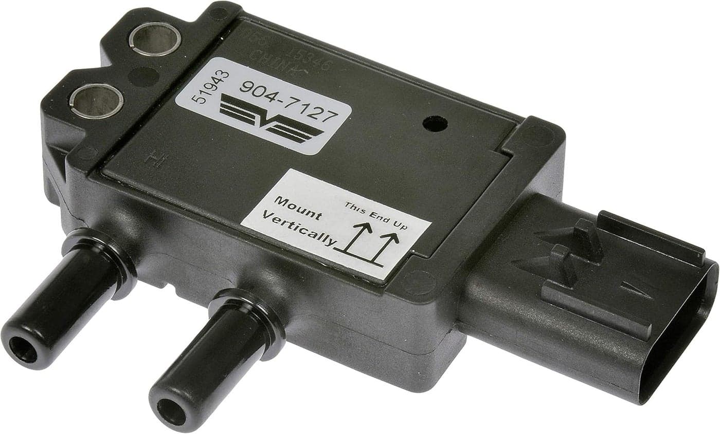 Dorman 904-7127 Exhaust Gas Differential Pressure Sensor - Black