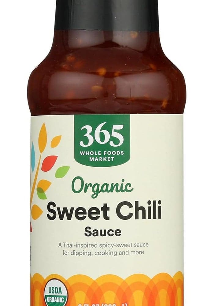 365 by Whole Foods Market Organic Sweet Chili Sauce, 9 Fl Oz - Thai-Inspired Spicy-Sweet Sauce for Dipping and Cooking