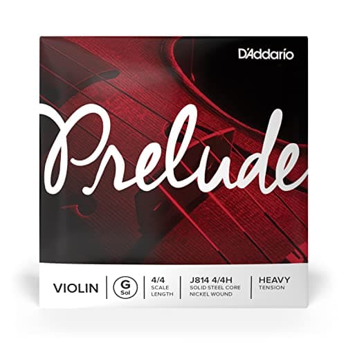 D'Addario Prelude Violin G 4/4 Hvy (J8144/4H)