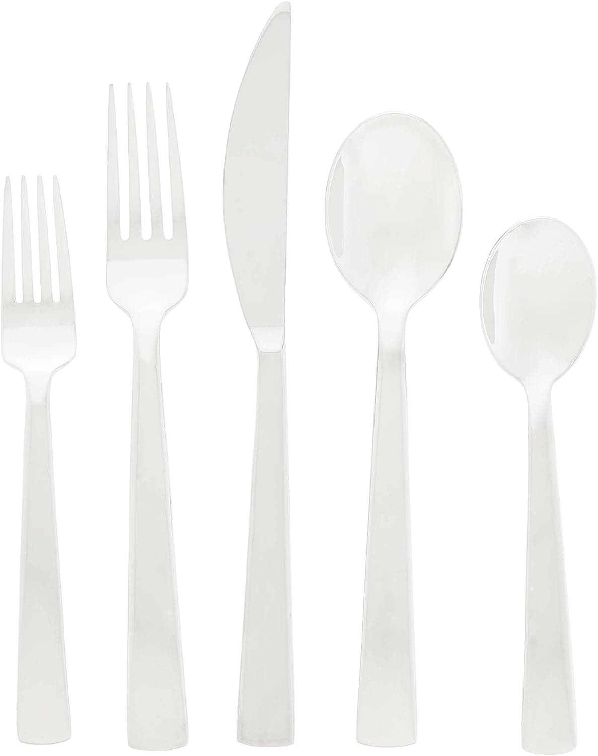 Ginkgo International Burton 20Piece Stainless Steel Flatware Place Setting Service for 4