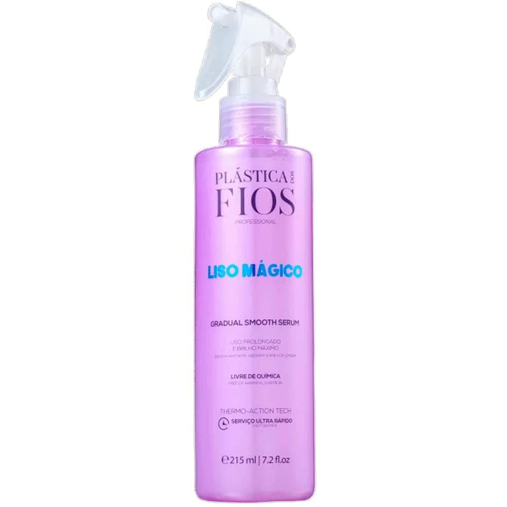 Plastica Dos Fios Liso Magico Gradual Smooth Serum 215ML With Comb Included