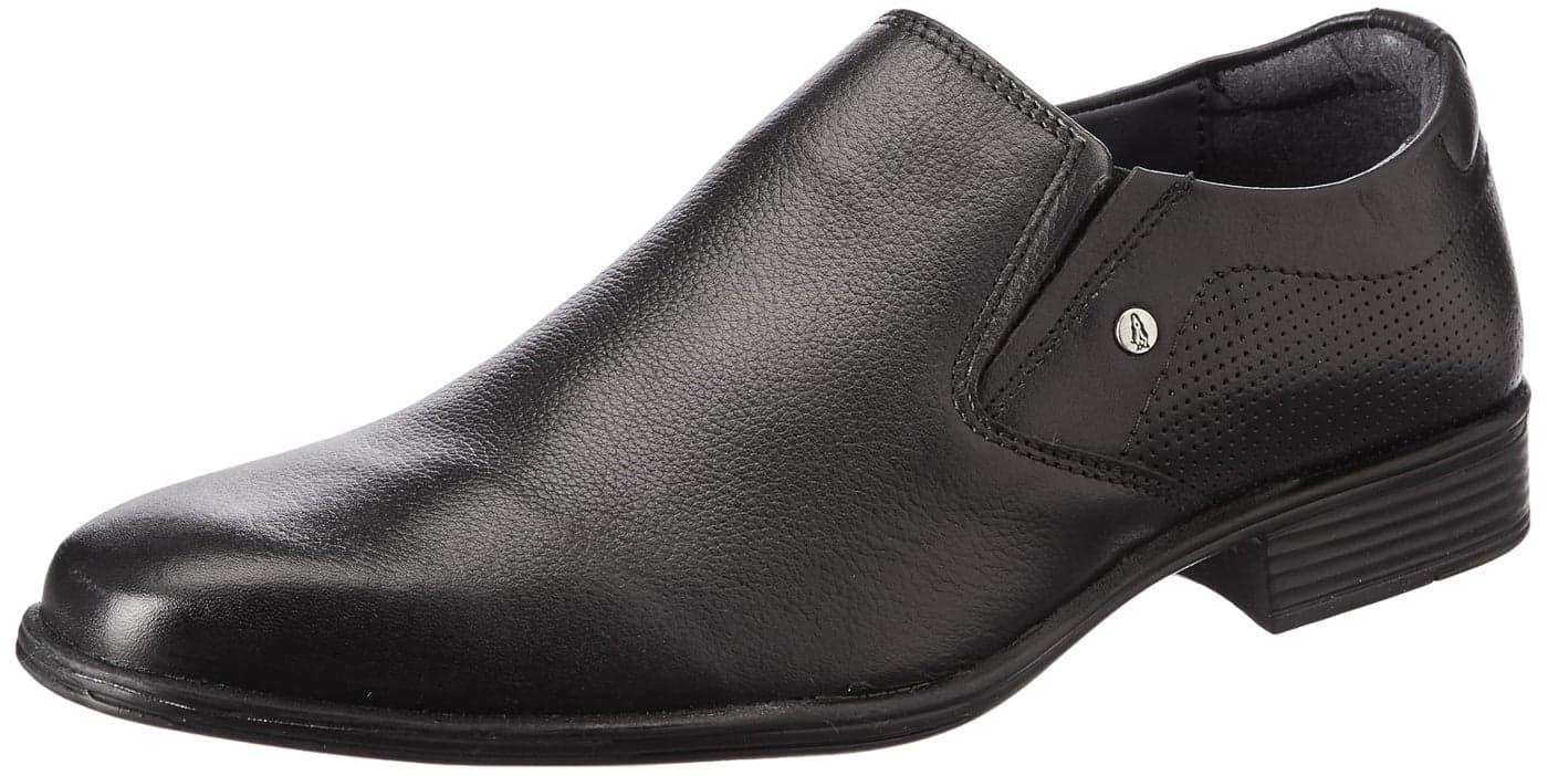 Hush Puppies Bita Slipon E 24 Men's Black Formal Shoes - 8 UK (8556042)