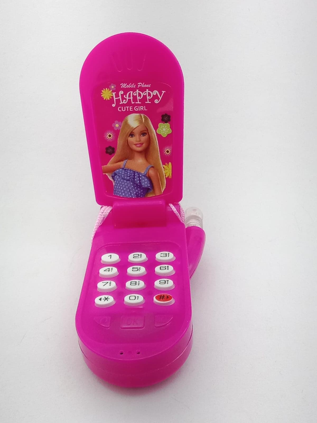 advancedestore Play Cell Phone Toy for Kids, Toddlers with Music, Ringtones, Lights - Birthday Party Favors and Gifts for Girls and Boys ( Pack of 2 )