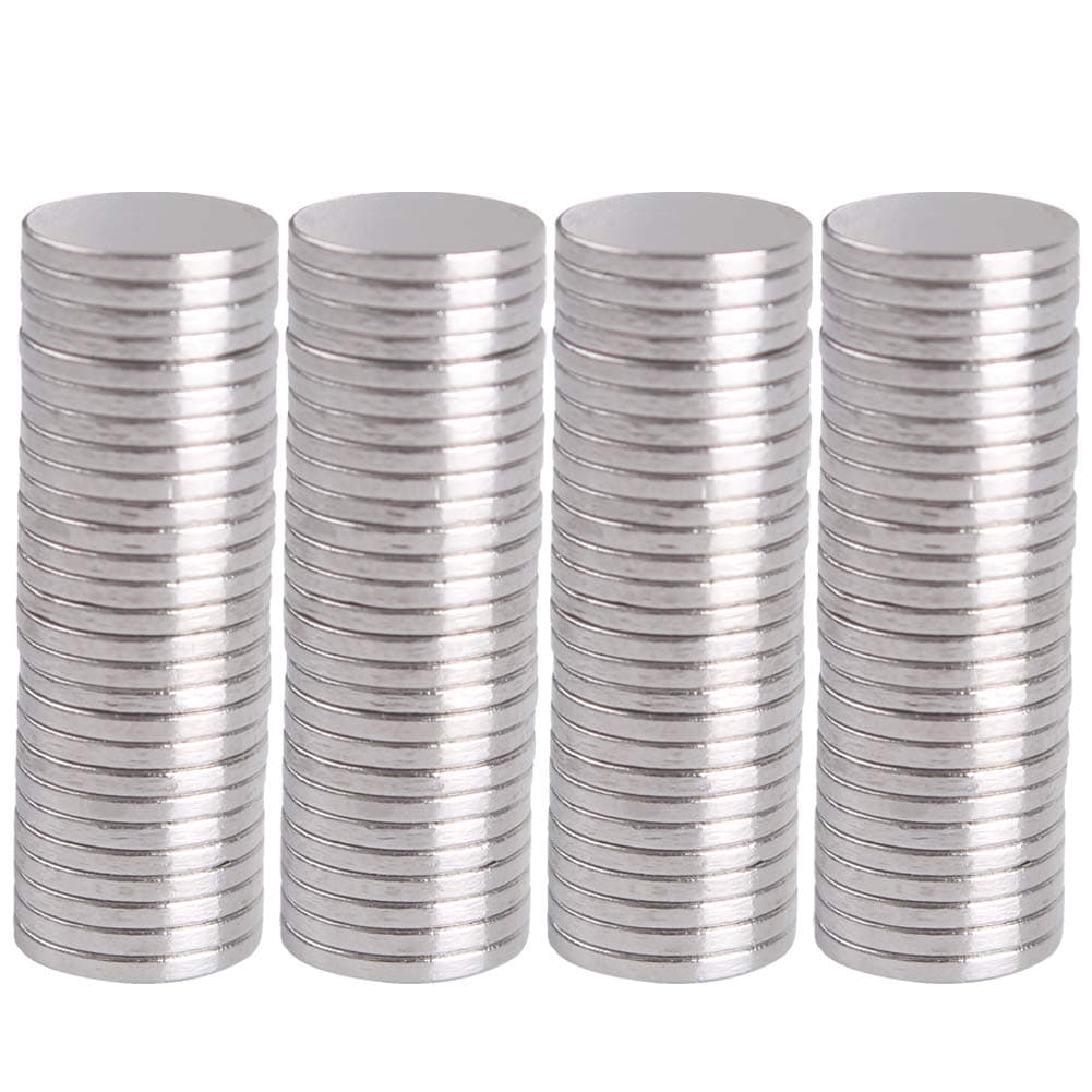 WARMBUY 100Pcs Round Magnets for Fridge Office Dry Erase Board Refrigerator Whiteboard Map