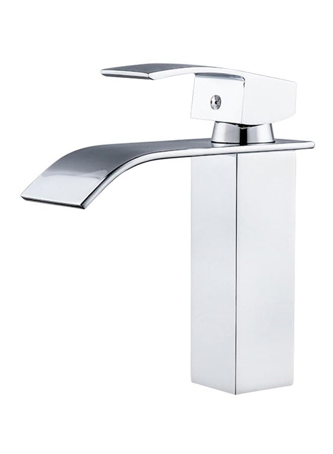 Bathroom Vessel Sink Faucet Silver 25.5 x 8 x 20.5cm