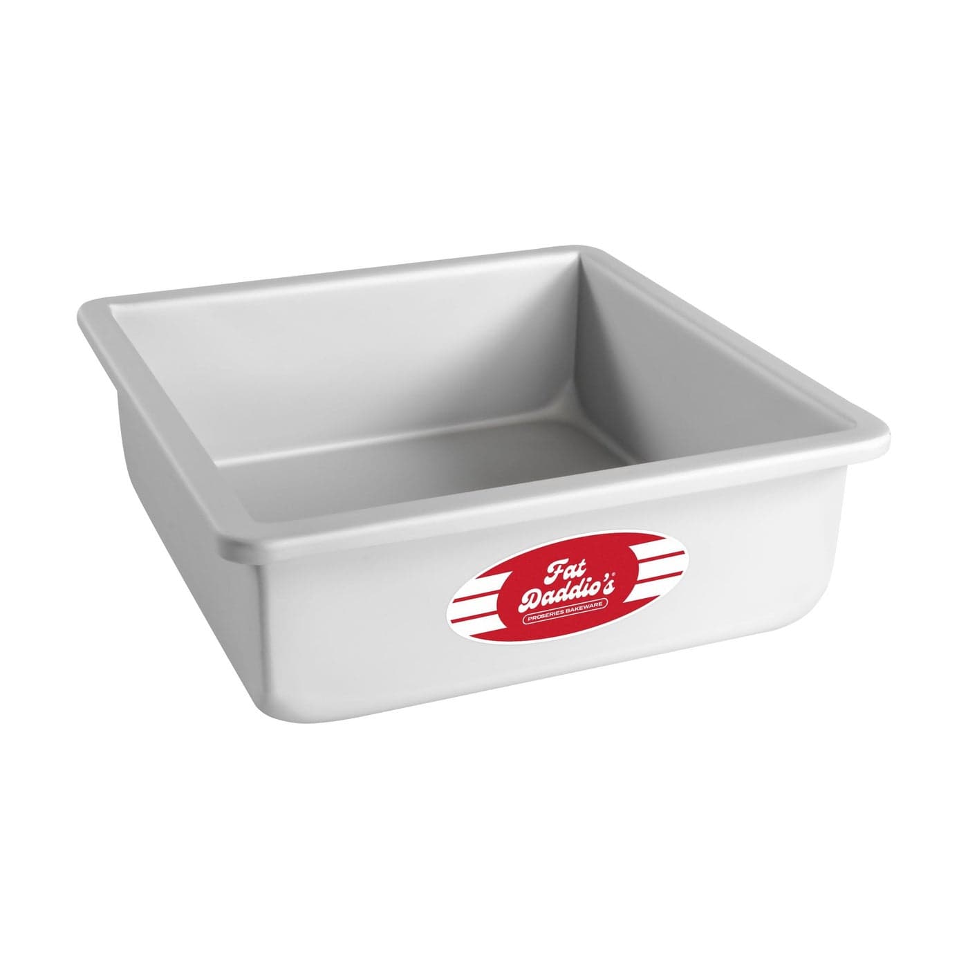 Fat Daddio's PSQ-883 Anodized Aluminum Square Cake Pan, 8 x 3 inch