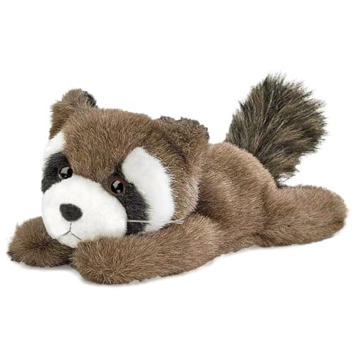 Bearington Camper Raccoon Stuffed Animal 16 Gray Stuffed Raccoon in Soft Fur Bean Bag Base for Stability and Posable Long Limbs Adorable Plushie Toy Gift for Toddlers Kids and Animal Lovers
