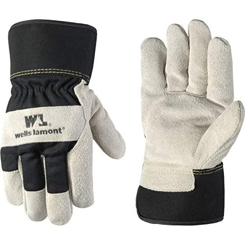 Wells Lamont Mens Heavy Duty Leather Palm Winter Work Gloves with Safety Cuff Medium 5130XL