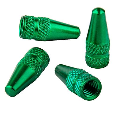 Presta Caps (Green, Pocket Rocket)
