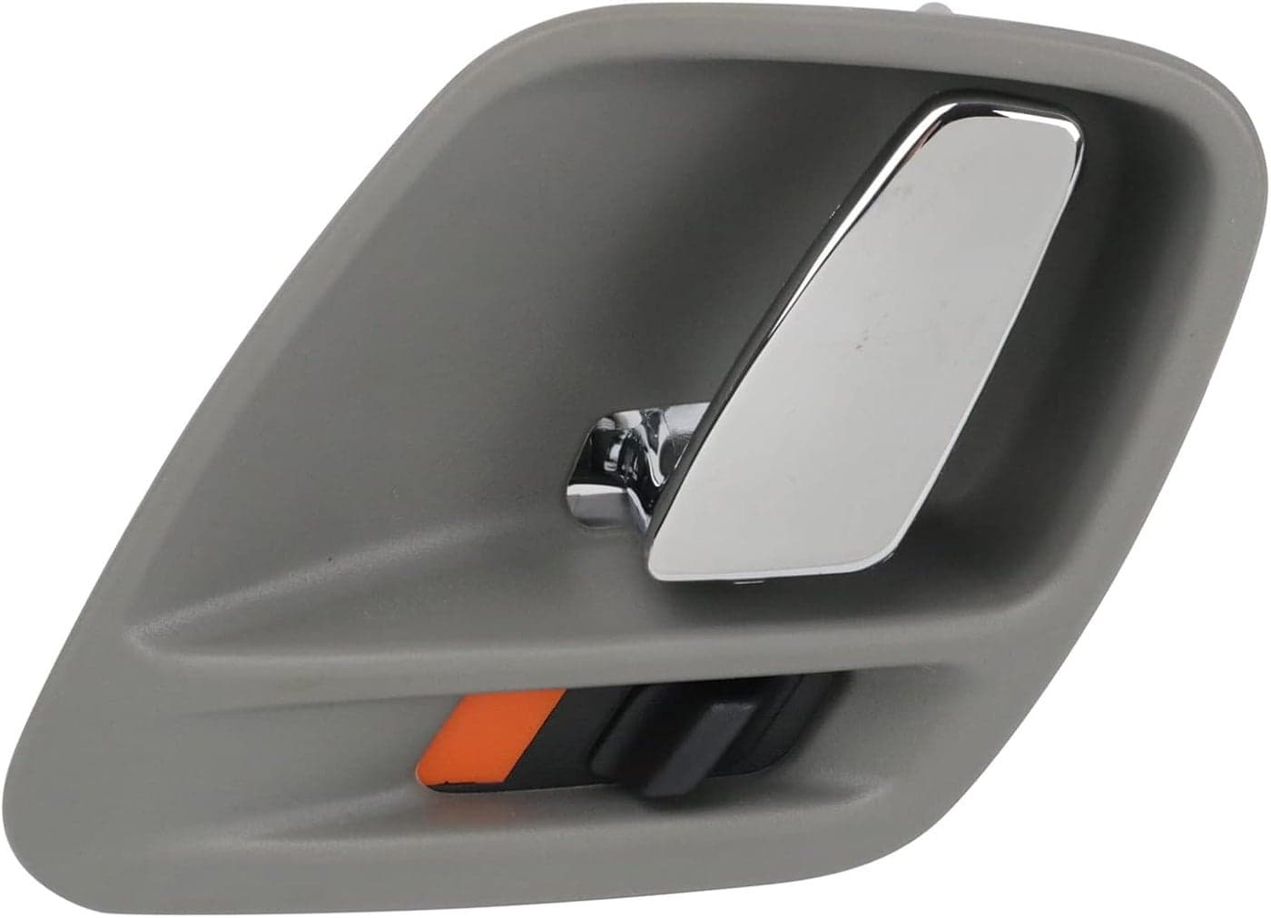 TRQ Front Left Rear Interior Door Handle Gray Compatible with 1999-2004 Jeep Grand Cherokee