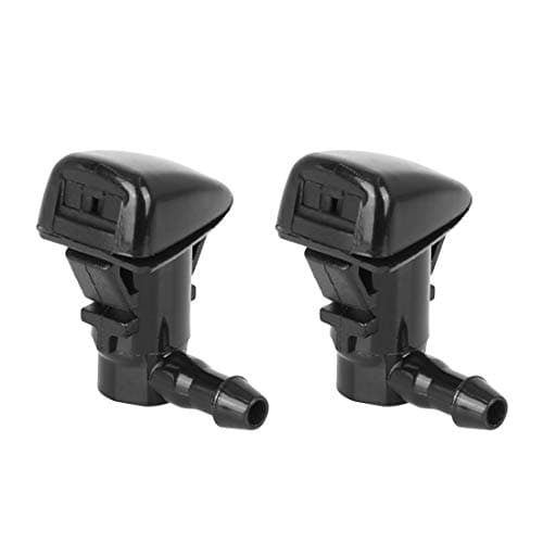 X AUTOHAUX 2pcs 8538104030 Windshield Washer Nozzle Sprayer Single Hole Replacement for Toyota Tacoma 19951997 20002004