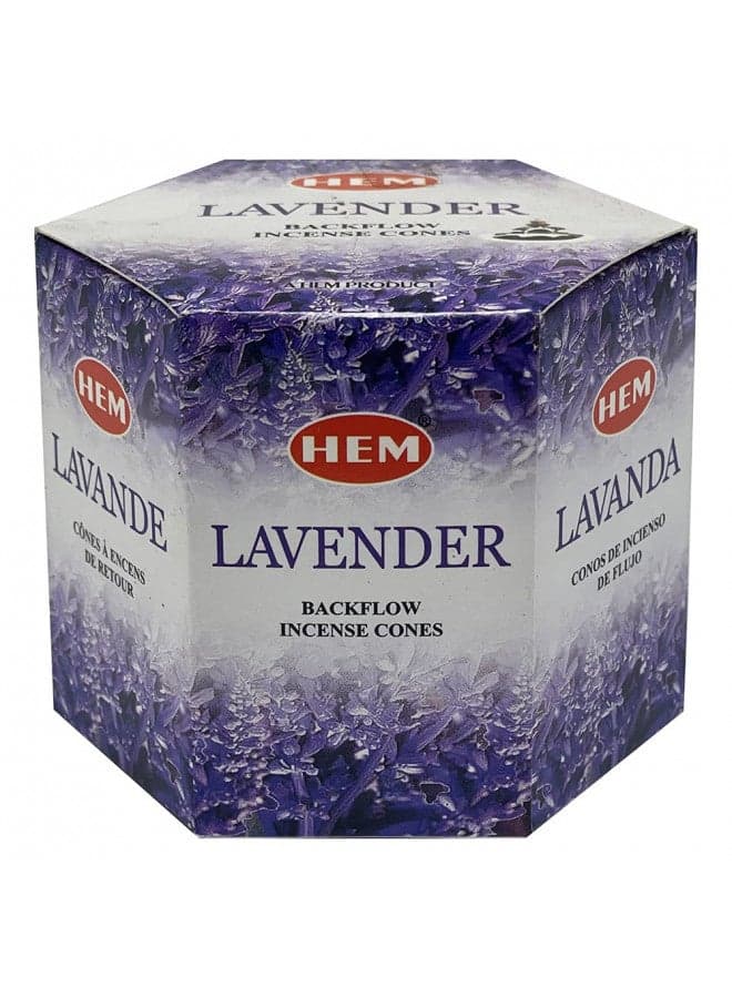 Lavender Backflow Incense Cones for Waterfall Inciensos Aromaticos|Incienso|Inciense|Insienso