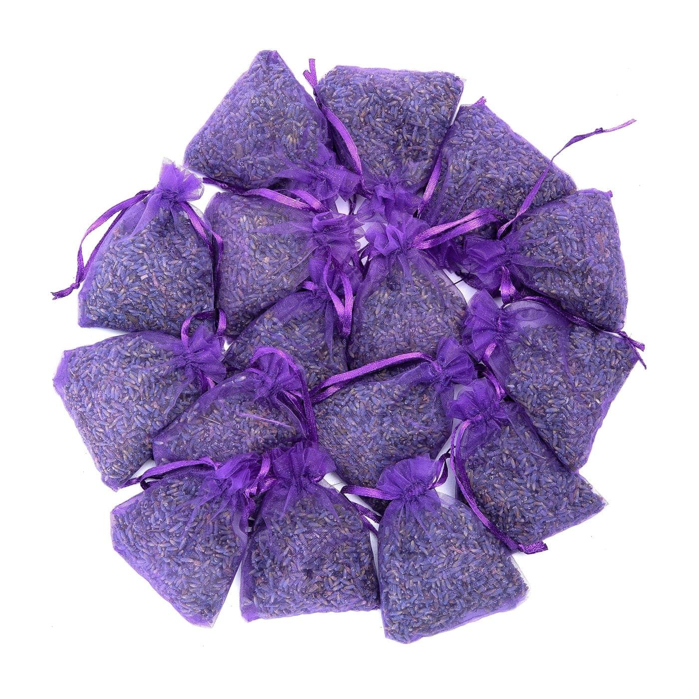 Lavande Sur Terre French Lavender Sachets for Drawers and Closets Fresh Scents Set of 16 Home Fragrance Sachet for Wardrobes Closets Purple LVA1