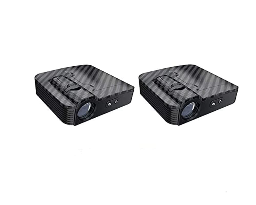 Automaze 3rd Generation Infra-Red Car Door Light Logo Projector Wireless LED Car Courtesy Light Welcome Logo Shadow Ghost Compatible For Hyundai Cars
