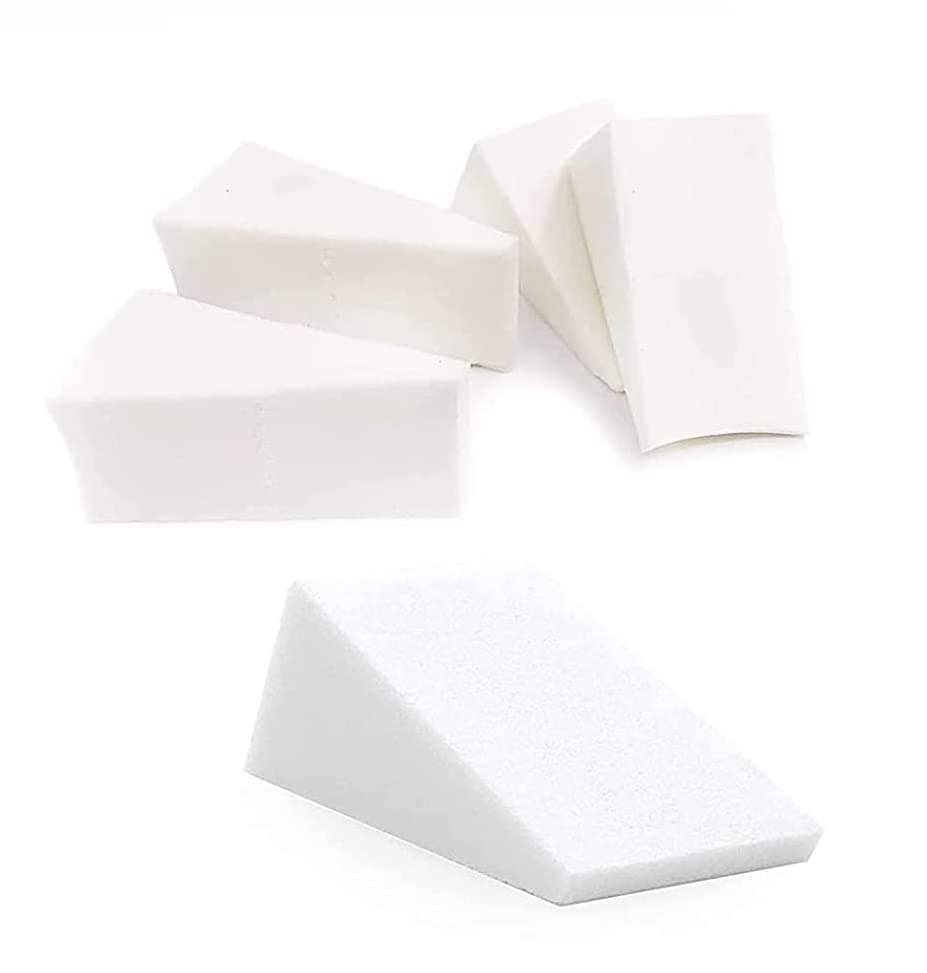 Artists Choice Paint Sponge Wedges For Art Home Projects Face Painting Easy Texture Application Even Coverage Great for Beginners Experts Angled Foam Painting Tool Latex Free Pack of 100