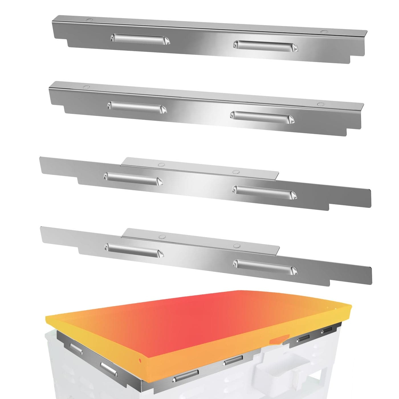Upgraded Wind Guards for 36 inch Blackstone Griddle Blackstone Griddle Accessories Magnetic 430 Stainless Steel Wind Screens Hold Heat Protect Flame Save Gas