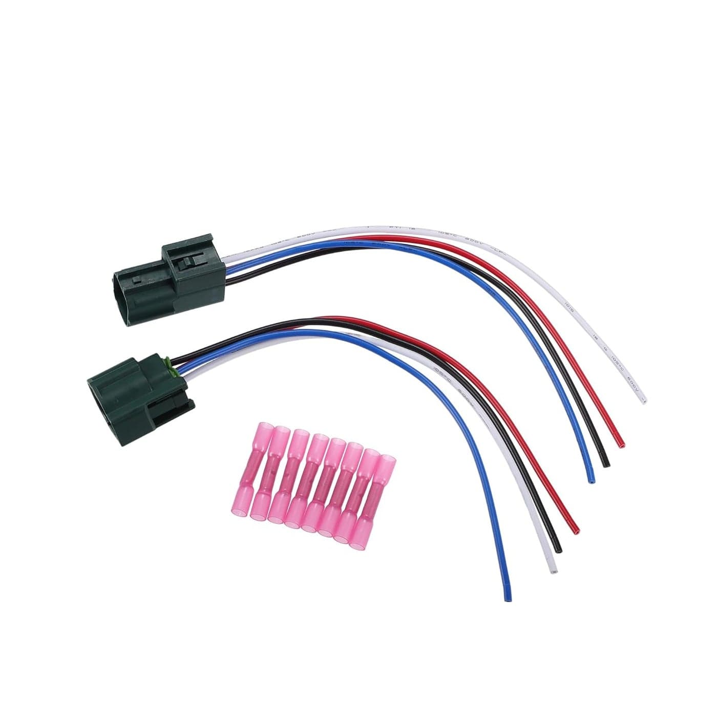 uxcell Male and Female 4-Way Oxygen Sensor Connector Kit with Pigtail Wiring Repair Harness