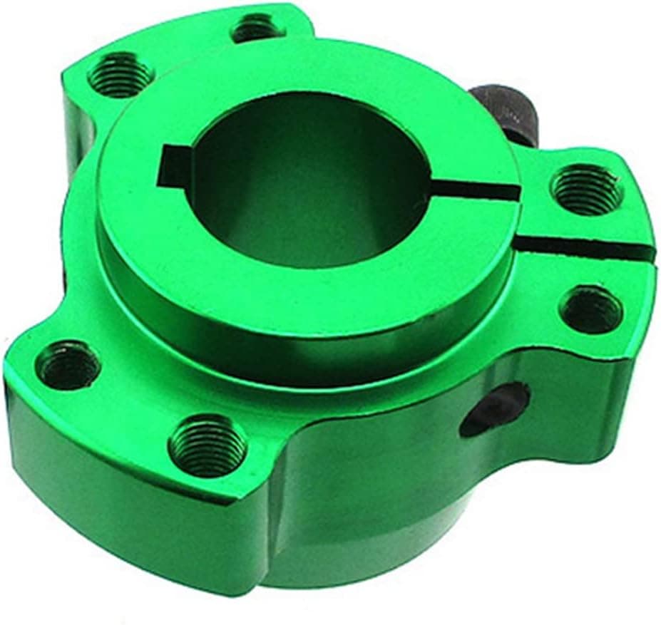 DJ-Motor Aluminum Racing Wheel Hub for Go Kart Mini Bike Drift Trike - 1" 25mm Green Rear