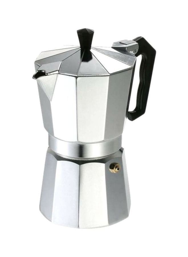 Stainless Steel Coffee Maker Silver/Black