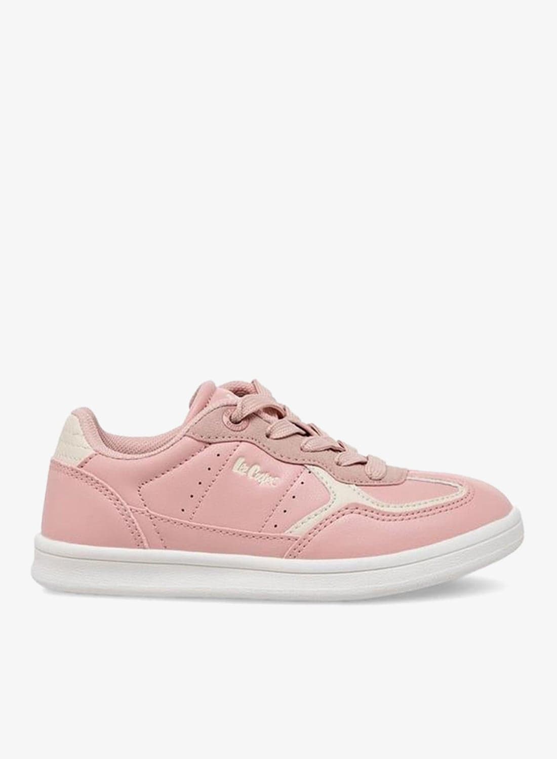 Girls Lace-Up Ankle School Sneakers