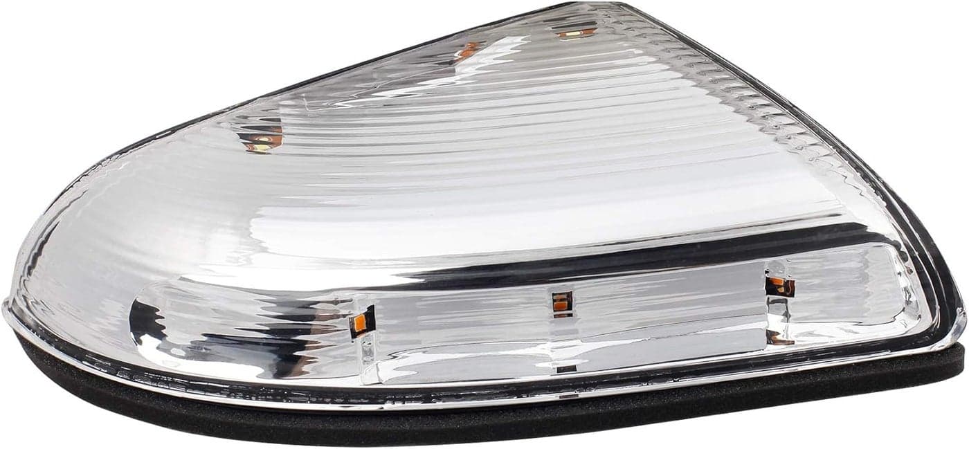 HERCOO LED Side Mirror Turn Signal Puddle Light for Dodge Ram 1500 2500 (2010-2013) - Front Left Driver Side Replacement