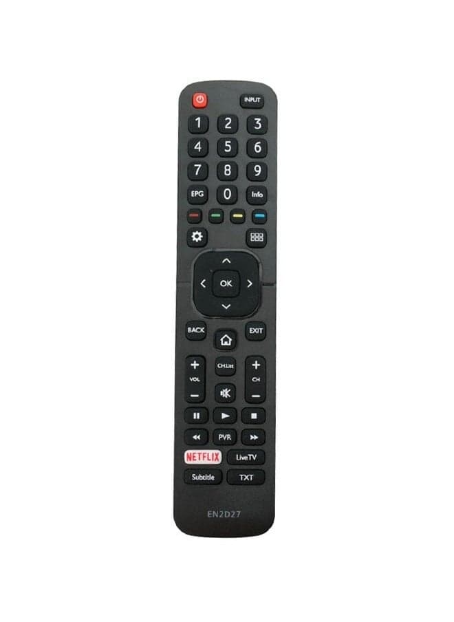 Remote Control For Hisense Smart Tv Black