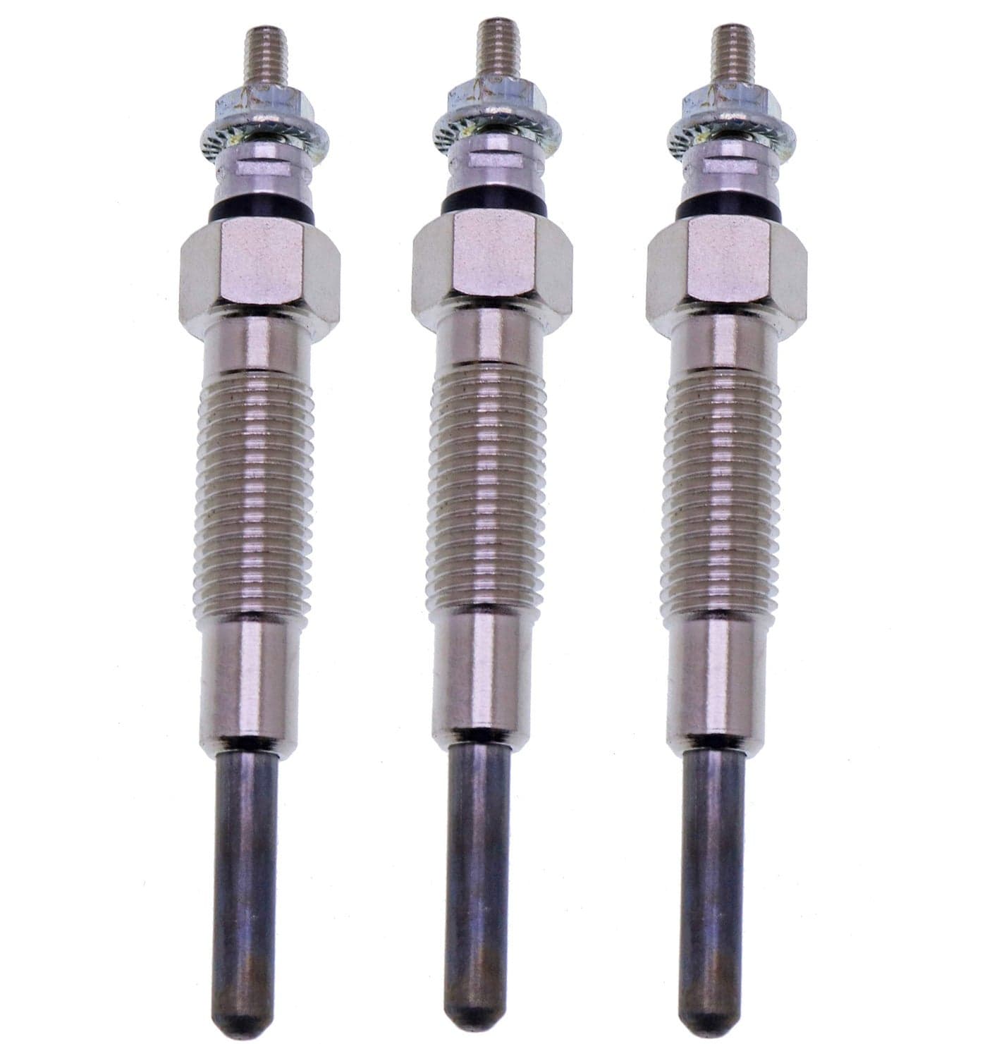 JEENDA 3PCS Glow Plug for Mahindra 2015 2216 2415 2516 2615 2816 3016 Max 24 HST Max 26 HST Max 25 HST