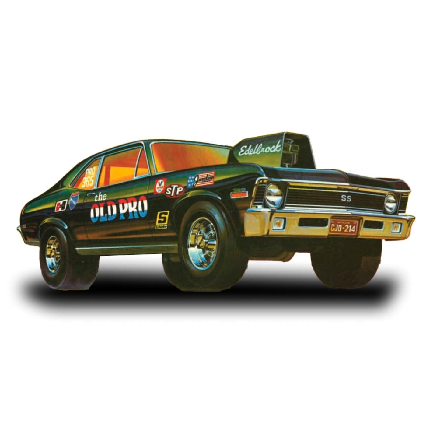 AMT 1972 Chevy Nova SS Old Pro 125 Scale Model Kit