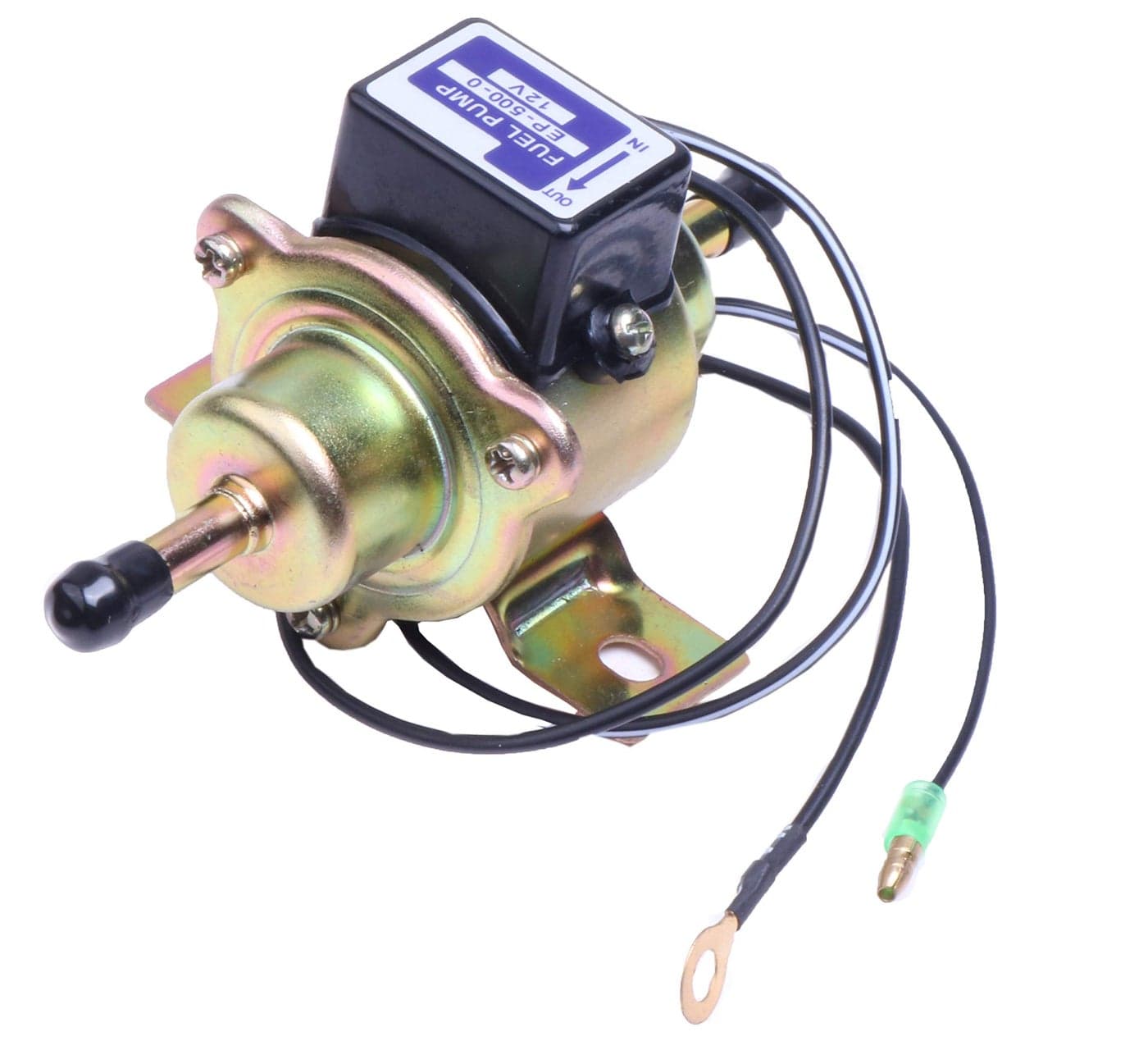 JEENDA Electric Fuel Pump 12V 1258552030 1523152030 1523152033 6837151210 for Yanmar Cub Cadet Kubota B6000 G3200 G4200 G5200 G6200 Excavator KH1 KH35H KH51H KH60H