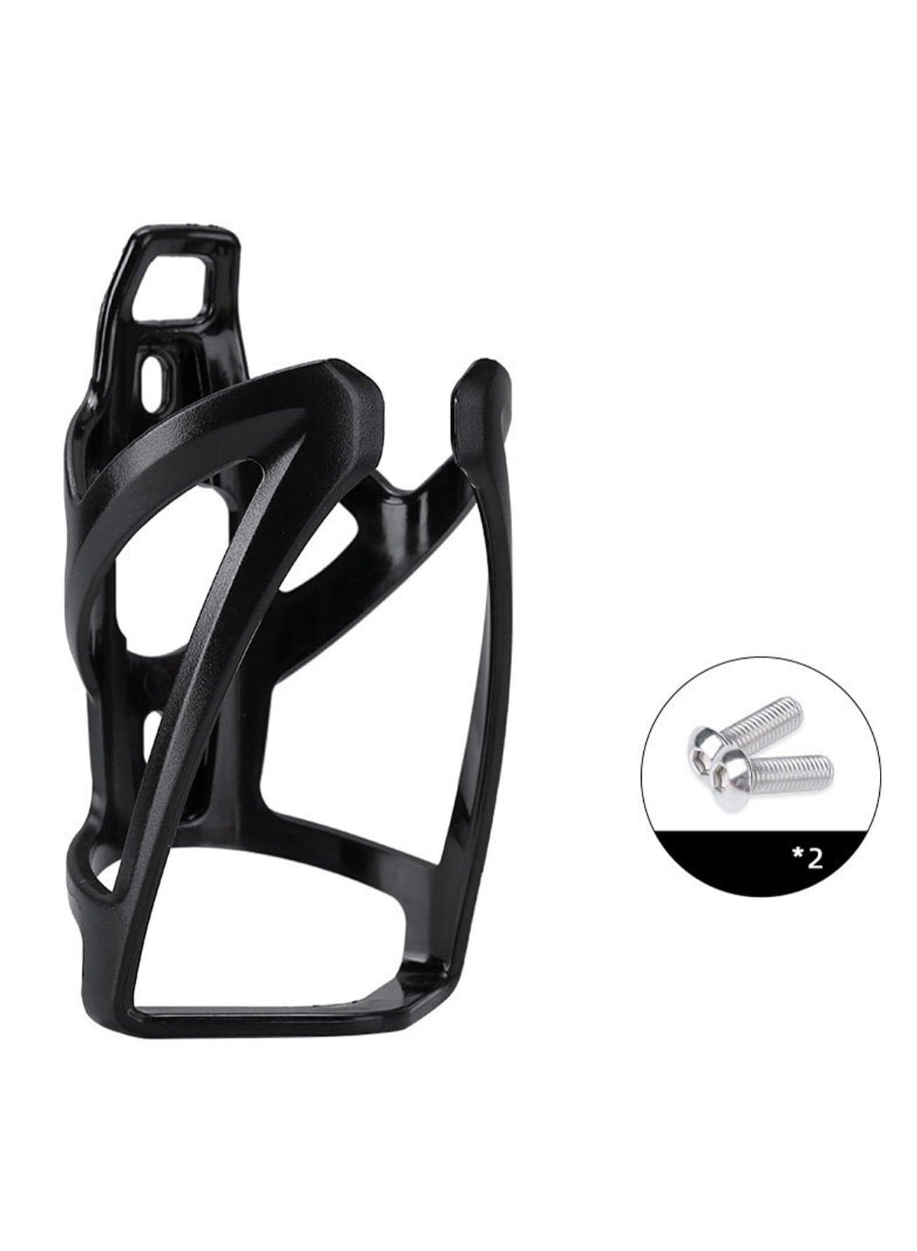 Pure Black With Screws Mountain Bike Accessories Water Bottle Holder Adjustable Bicycle