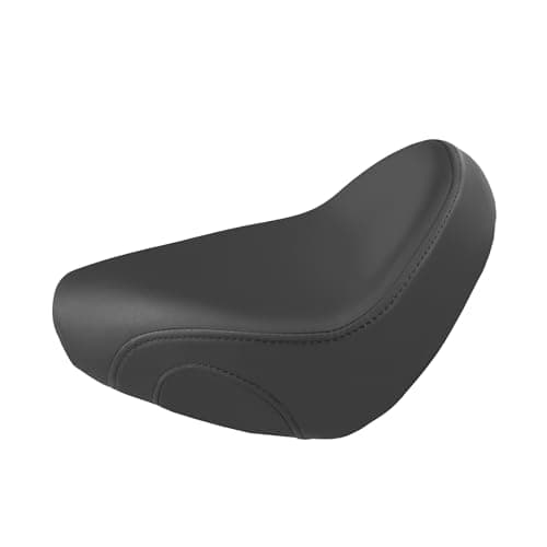 JUNJUMOTO Motorcycle Solo Seat Gel Driver Seat Compatible with Honda CMX1100 Rebel 1100 CM1100 2021-2026 (Black)