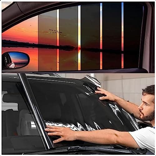 Window Tint Film for Cars 5 VLT 30 in x 10Ft Ceramic Window Film Blocks 99 UV IR Rays Heat Resistant Anti Glare Film for Windshield Scratch Resistant Sun Shade Auto Tint Roll